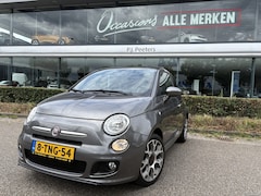 Fiat 500 C - 0.9 TwinAir Turbo 500S Airco - Parkeersensor achter - Open dak - Bluetooth - Licht metalen