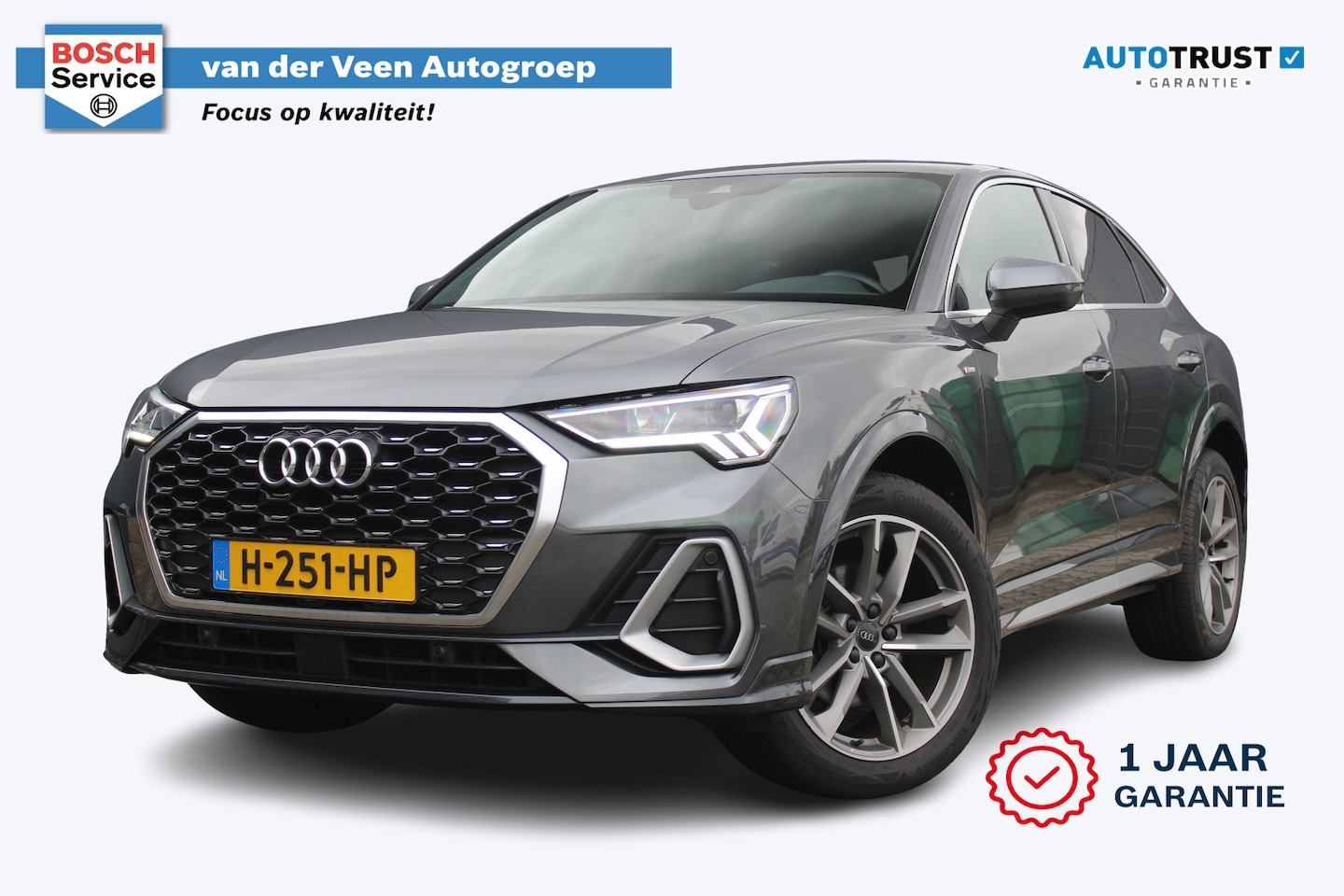 Audi Q3 Sportback - 35 TFSI Pro Line S-Line | Incl. 12 maanden garantie | Dealer onderhouden | Cruise control - AutoWereld.nl