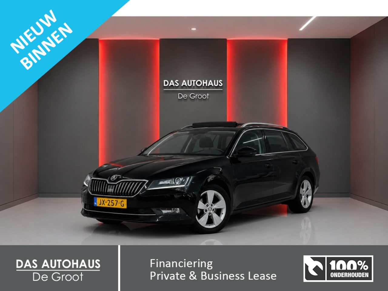 Skoda Superb Combi - 1.4 TSI Ambition Business | Panoramadak | Carplay - AutoWereld.nl