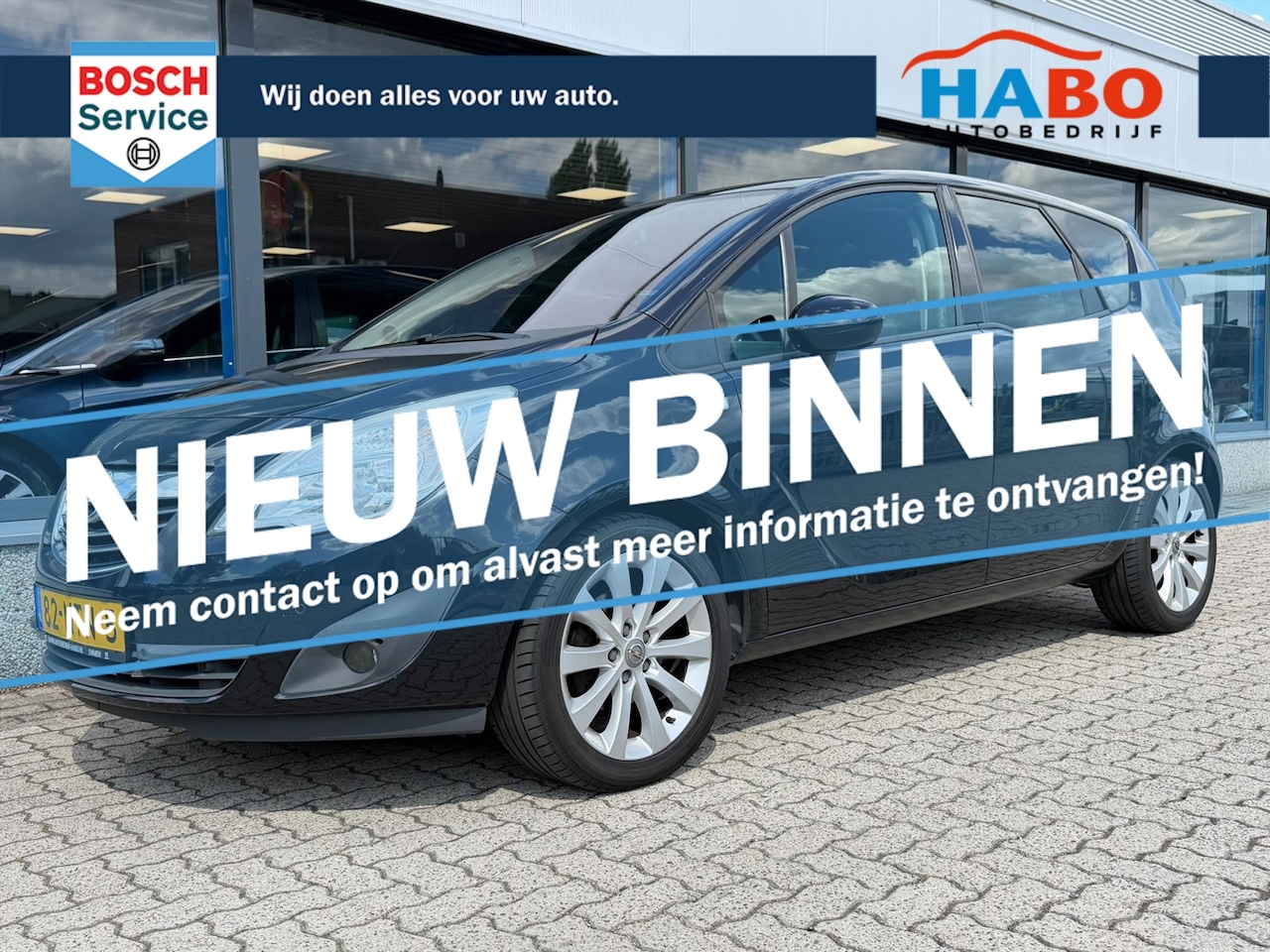 Opel Meriva - 1.4 TURBO COSMO 120PK ECC/CRUISE/PARK.SENS/LMV/MIST.LAMP/TREKHAAK - AutoWereld.nl