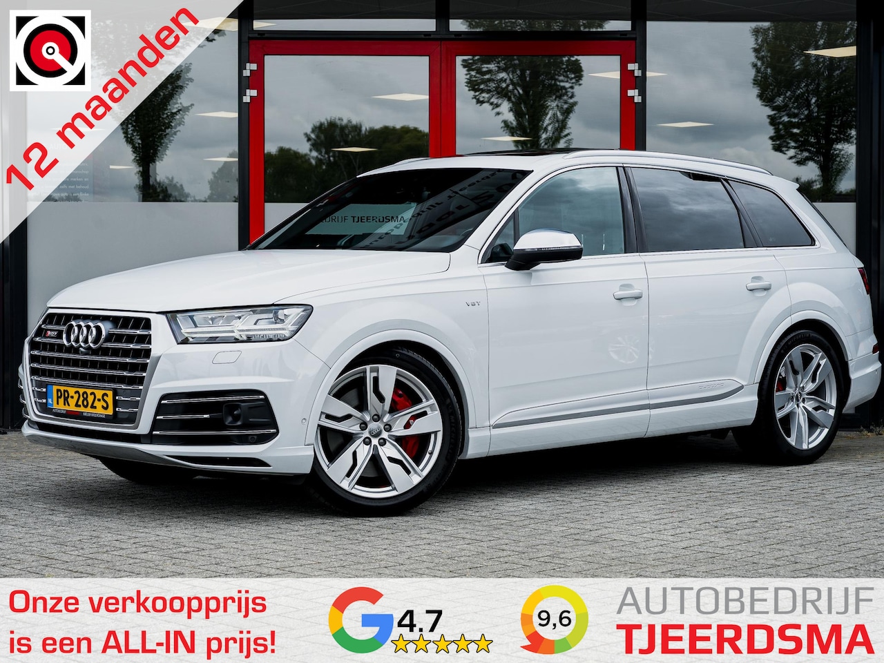 Audi Q7 SQ7 - 4.0 TDI quattro Pro Line + 7p | Trekhaak | Bose Audio | Schuif/ Kantel Pano Dak | Achteras - AutoWereld.nl