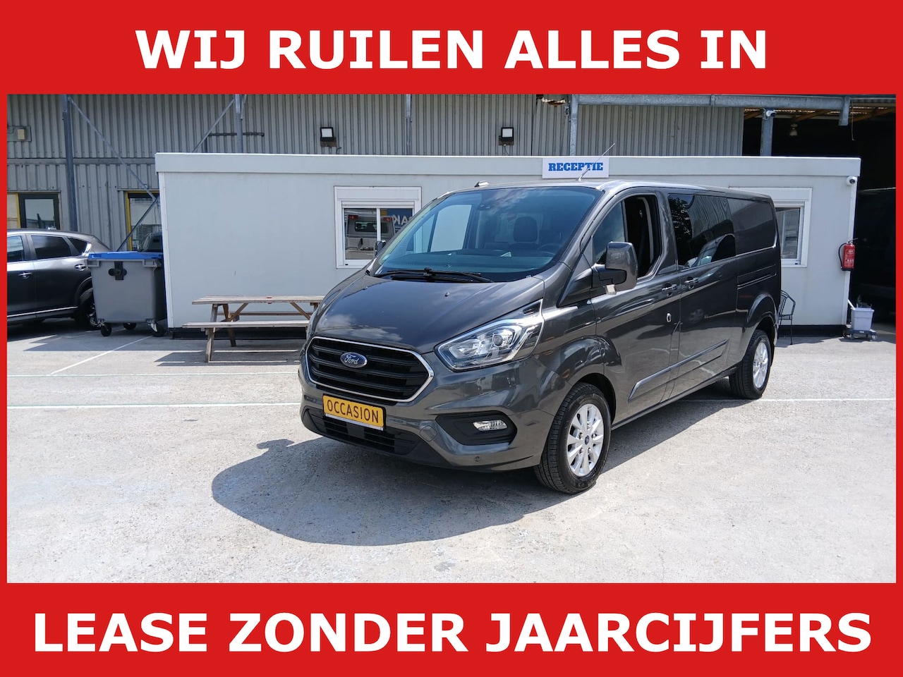Ford Transit Custom - 340 2.0 TDCI L2H1 Limited dubbel cabine - AutoWereld.nl