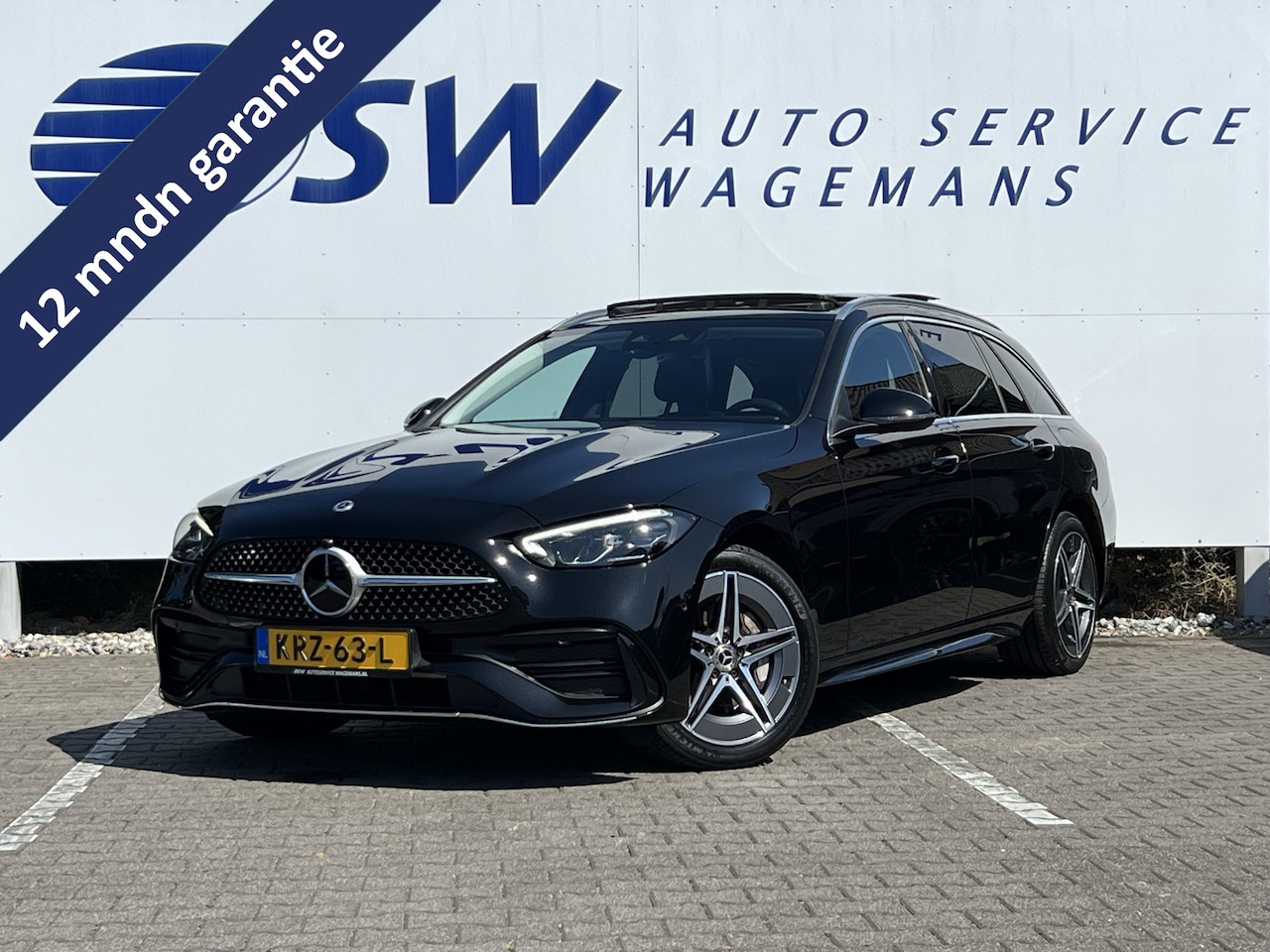 Mercedes-Benz C-klasse Estate - 300 e AMG Line | Pano | Trekhaak | Sfeerverlichting | Camera | LED - AutoWereld.nl