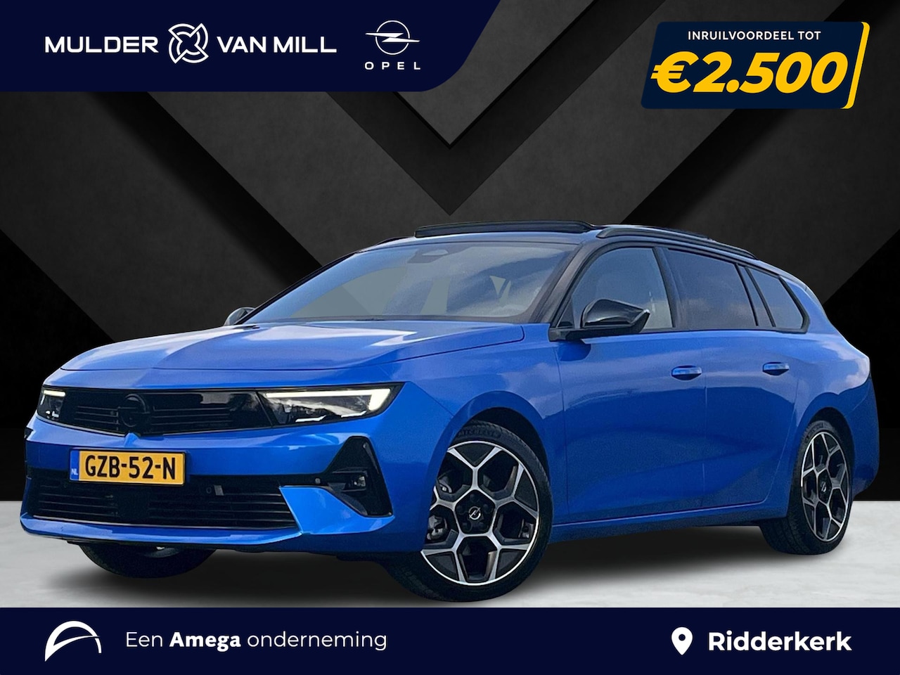 Opel Astra - ST GS 1.2 Turbo Hybrid 145pk e-DCT6 | SCHUIF/KANTELDAK | LED PIXEL VERLICHTING | HEAD UP D - AutoWereld.nl