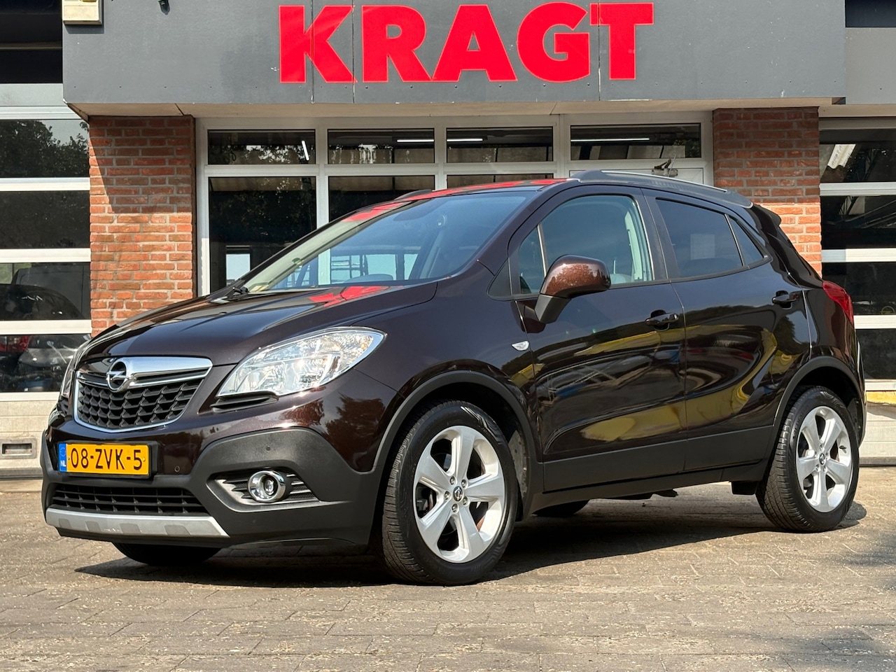 Opel Mokka - 1.6 Edition - Navi - Cruise - Clima - stoel-en stuurverwarming NETTE AUTO! (Ford Kuga, Vol - AutoWereld.nl