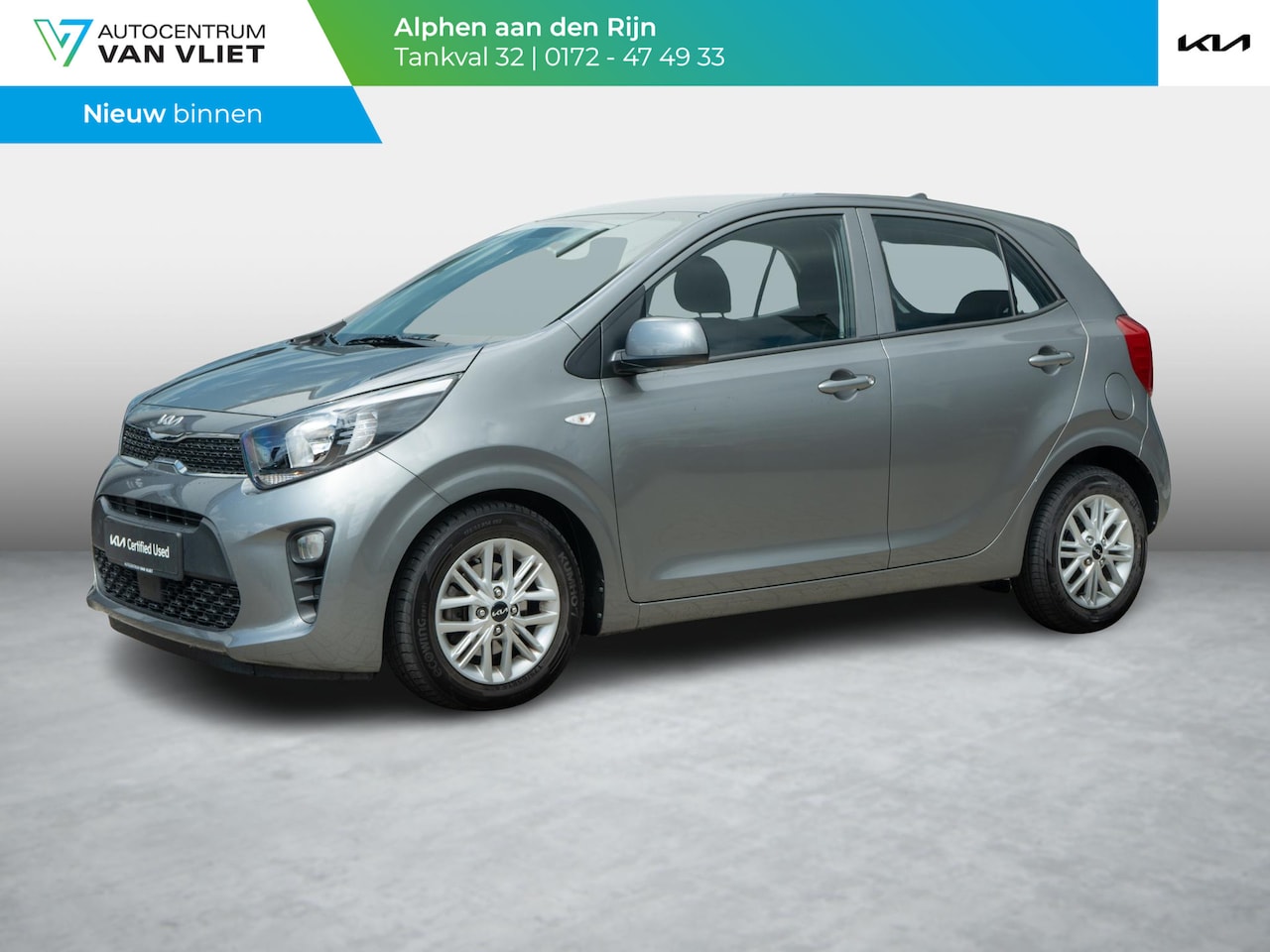 Kia Picanto - 1.0 DPi DynamicLine | Trekhaak | CarPlay | Airco | - AutoWereld.nl