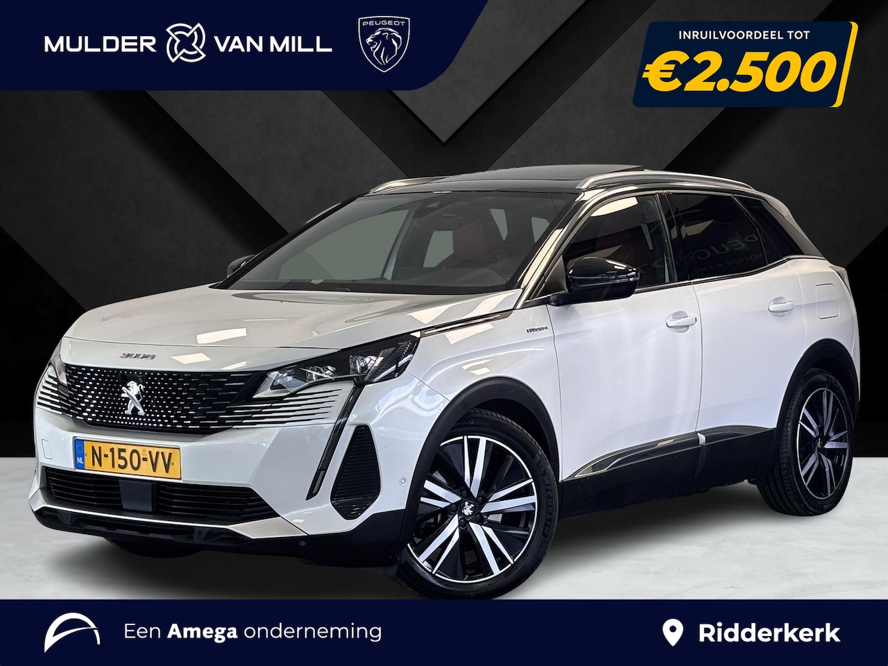 Peugeot 3008 - GT Pack 1.6 HYbrid4 PHEV 300pk 4x4 e-EAT8 | SCHUIF/KANTELDAK | ELEKTR. A.KLEP | NIGHTVISIO - AutoWereld.nl