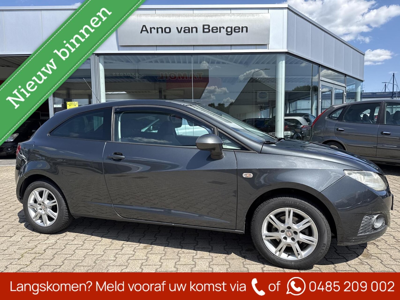 SEAT Ibiza SC - 1.4 Style 1.4 Style, climatronic, cruisecontrol, isofix, afkomstig van de 2e eigenaar. - AutoWereld.nl