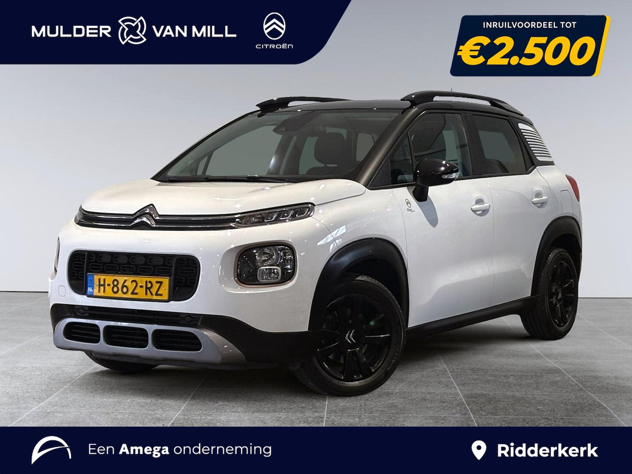 Citroën C3 Aircross - Origins Shine 1.2 Turbo 110pk | TWO-TONE! | NAVI | 16" LM-VELGEN | CLIMA | CRUISE CONTROL - AutoWereld.nl