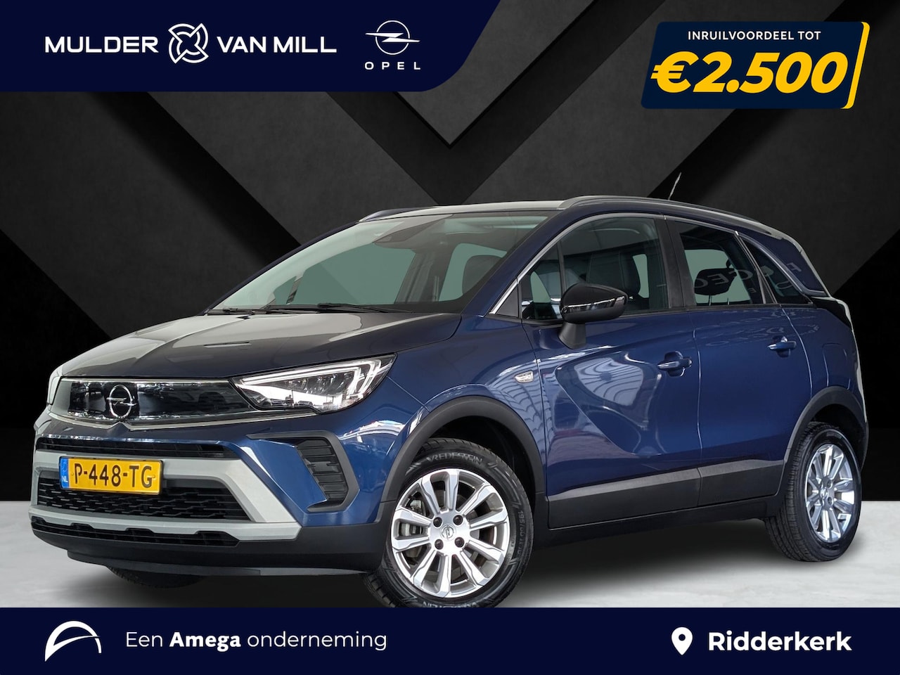 Opel Crossland - Elegance 1.2 Turbo 110pk | NAVI | AGR-STOEL | CLIMA | FULL LED | EXTRA GETINTE RAMEN | ISO - AutoWereld.nl