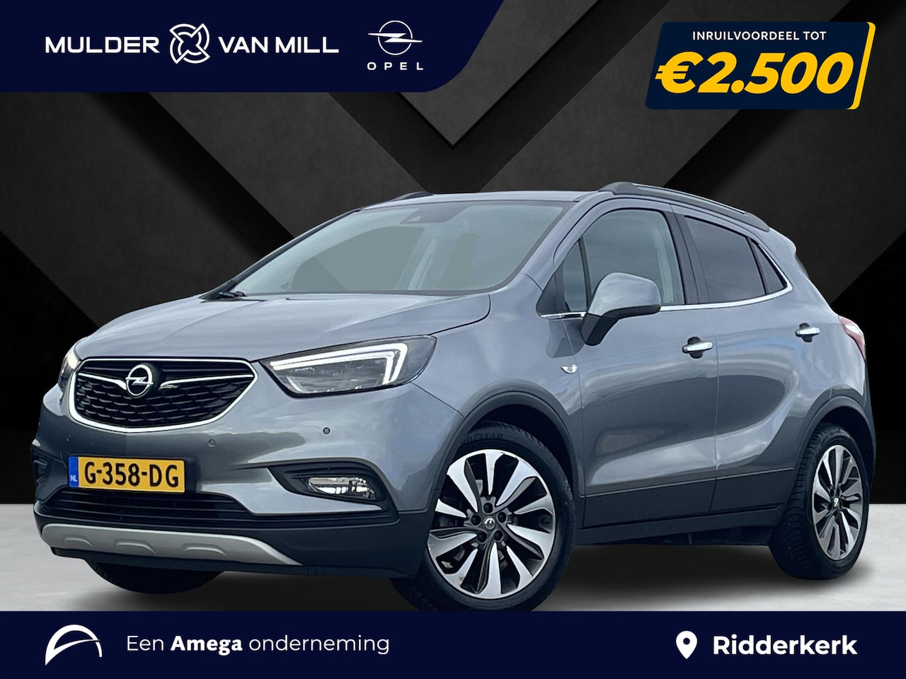 Opel Mokka X - Innovation+ 1.4 Turbo 140pk | TREKHAAK | LEDER | NAVI PRO | KEYLESS | CAMERA | STOEL- EN S - AutoWereld.nl