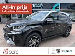 Citroën C3 Aircross - 1.2 Hybrid 145pk Plus Automaat Navigatie via Apple Carplay of Android Auto