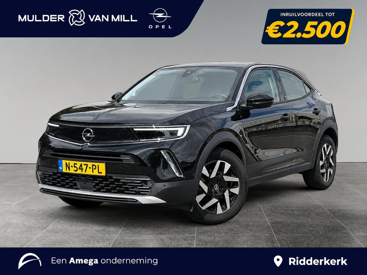 Opel Mokka-e - Elegance 3-FASEN 50kWh 136pk | ALL SEASON BANDEN | STOEL + STUURVERW. | 180° CAMERA | NAVI - AutoWereld.nl