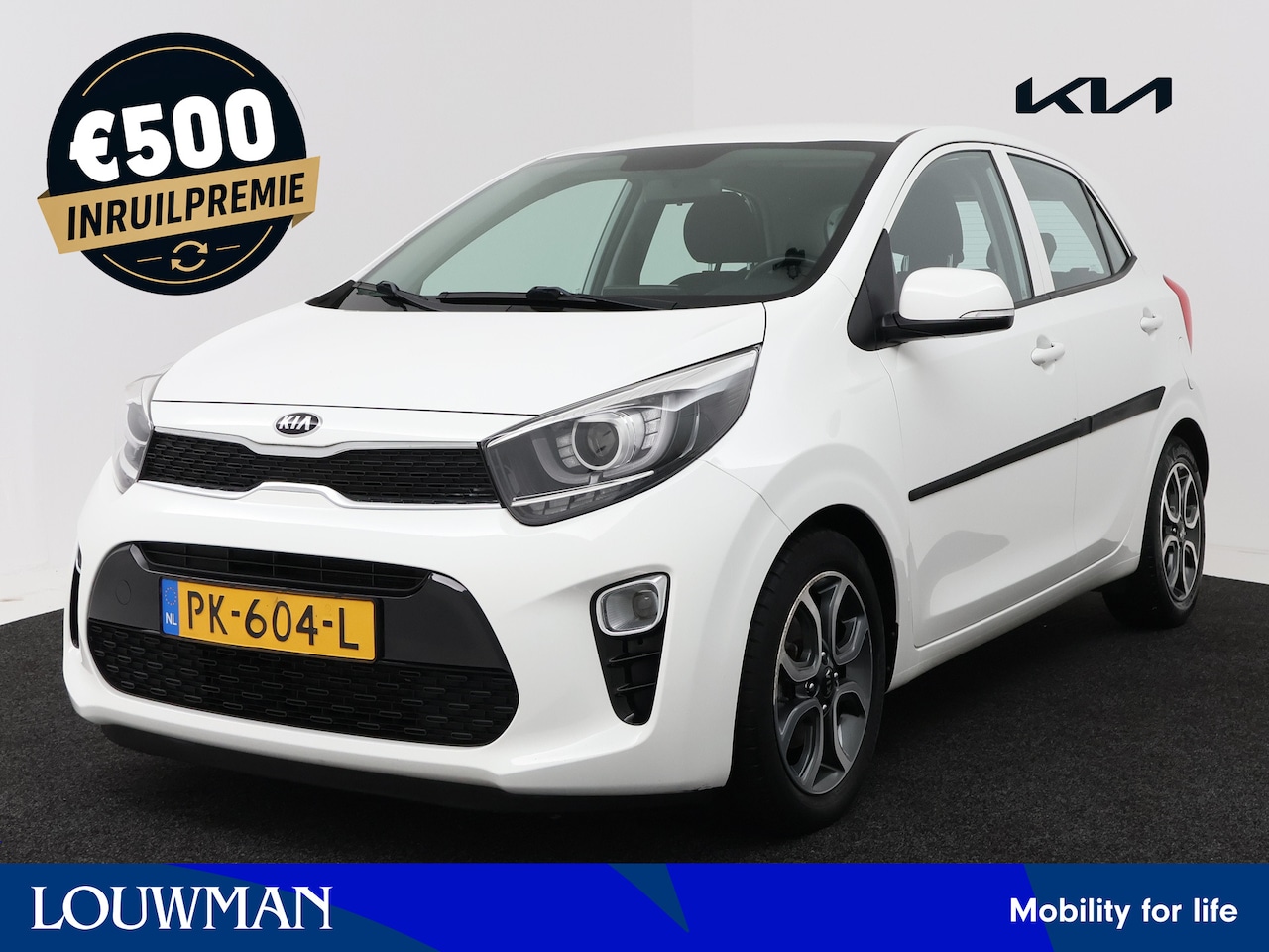 Kia Picanto - 1.2 CVVT First Edition Airco | Camera | Navigatie €500-inruilpremie - AutoWereld.nl