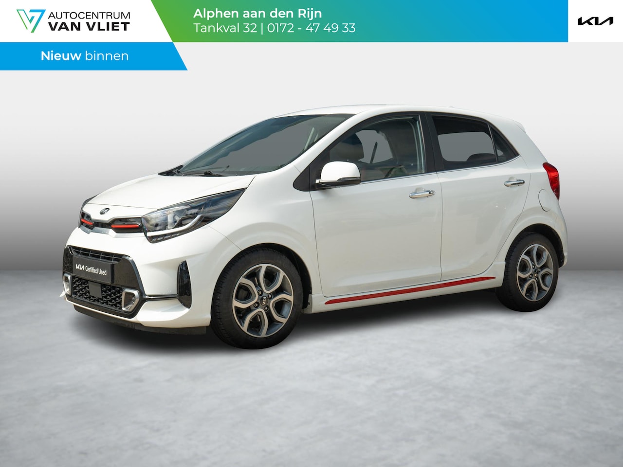 Kia Picanto - 1.0 DPi GT-Line | Automaat | Clima | Navi | Achteruitrijcamera | - AutoWereld.nl