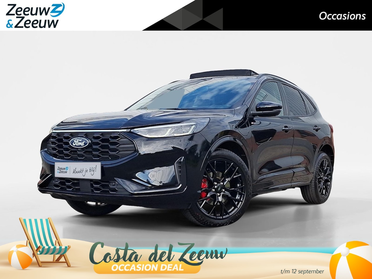 Ford Kuga - 2.5 PHEV ST-Line X | Winterpack | Adaptive cruisecontrol | Dodehoekdetectie | Panoramadak - AutoWereld.nl