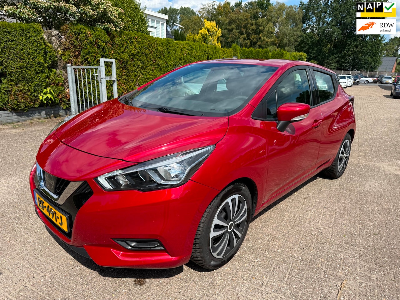Nissan Micra - 1.0L 5-DRS Acenta AIRCO CRUISE APPLE CARPLAY NAP - AutoWereld.nl