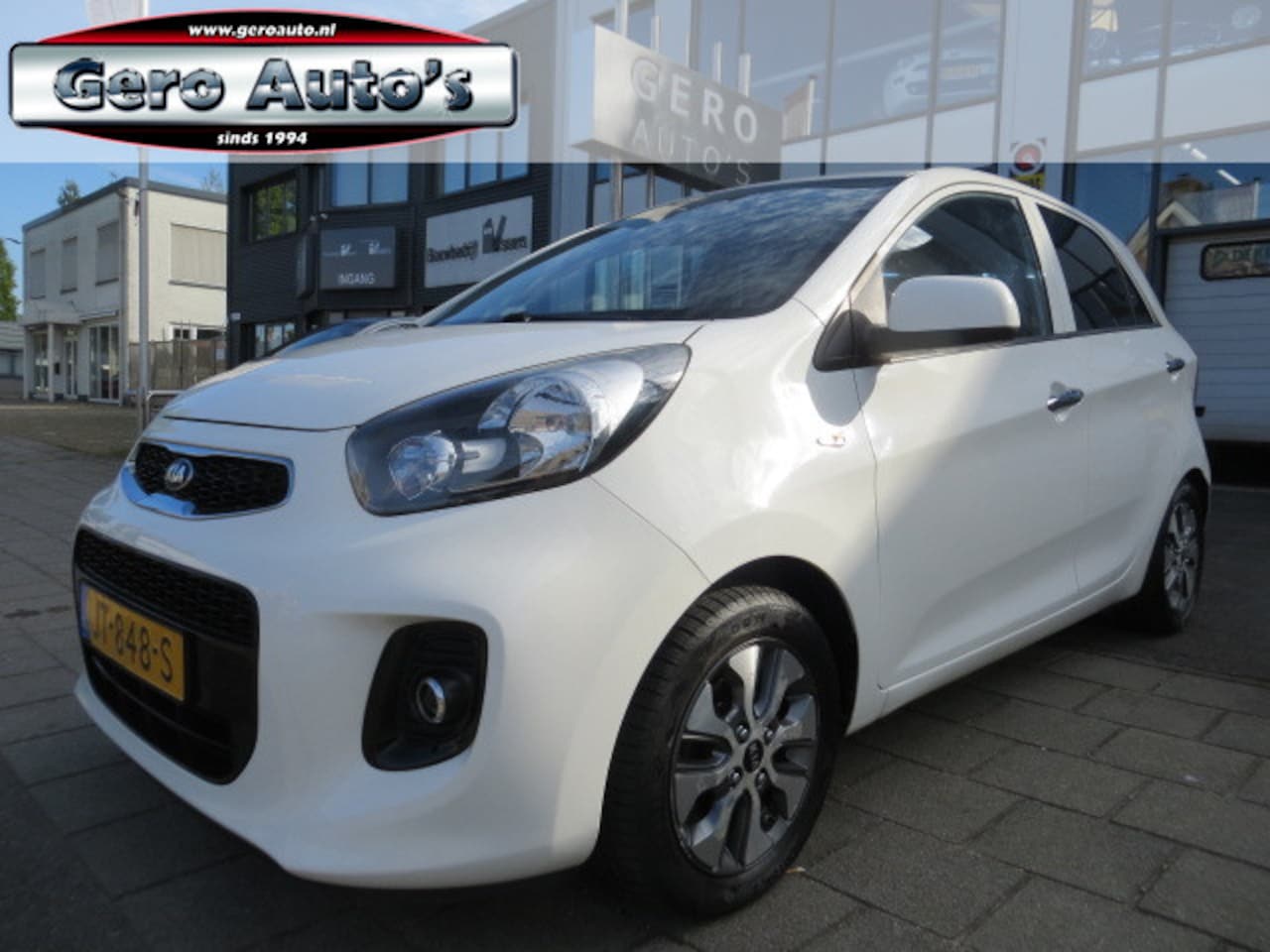 Kia Picanto - 1.0 CVVT ComfortPlusLine Navigator vol extra`s airco ecc ,lmv etc - AutoWereld.nl