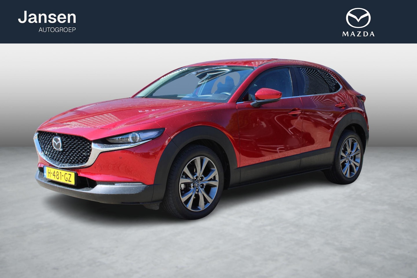 Mazda CX-30 - 2.0 e-SkyActiv-X 180 M Hybrid Luxury , Automaat, i-Activesense Pack, Leder, Stuur/Stoelver - AutoWereld.nl