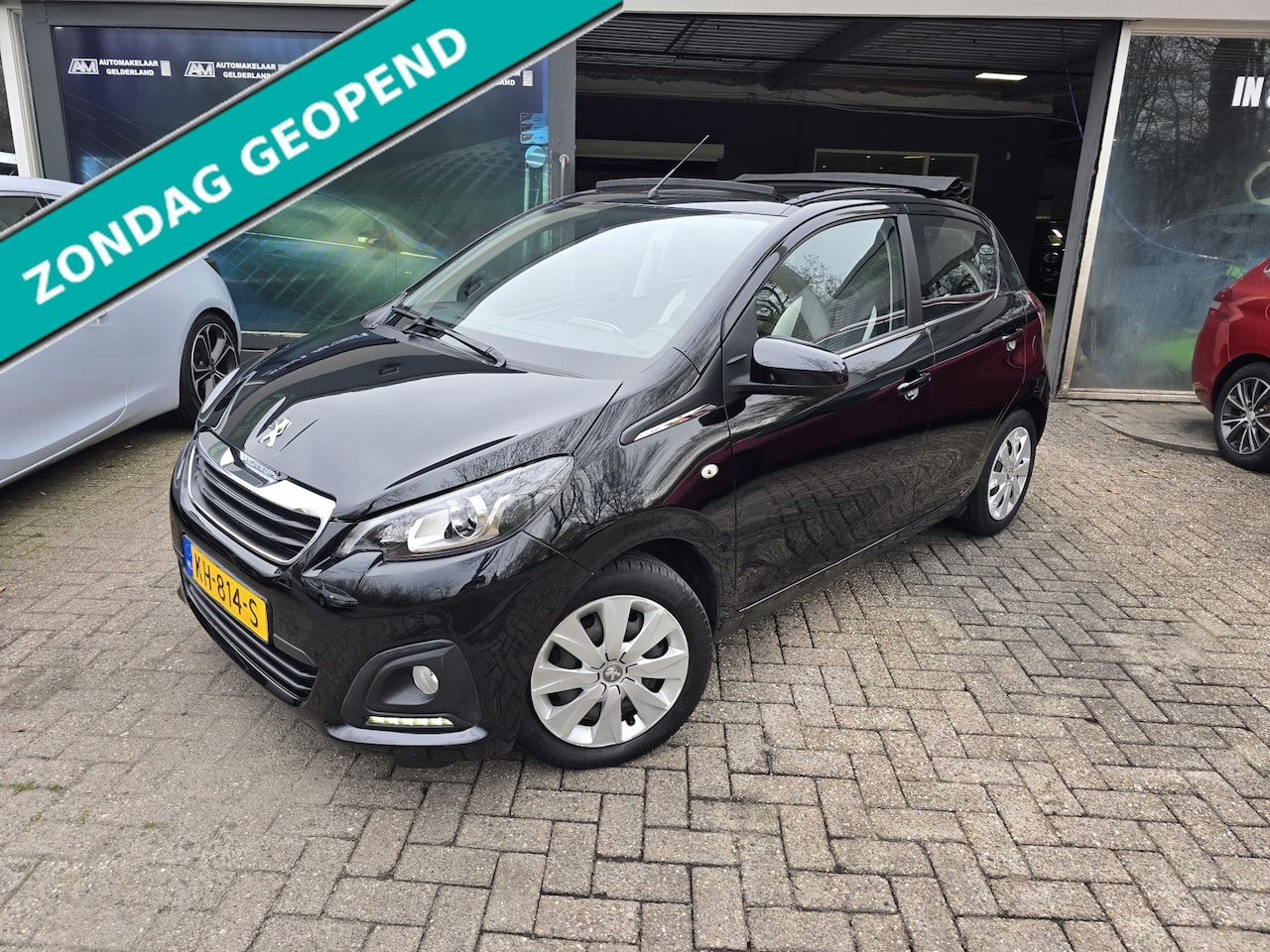 Peugeot 108 - 1.0 e-VTi Active TOP! | 1E EIGENAAR | AUTOMAAT | 12MND GARANTIE | OPEN DAK | AIRCO | - AutoWereld.nl