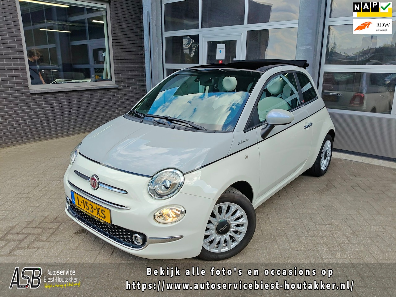 Fiat 500 C - 1.0 Hybrid Pop | Dolcevita | Carplay | Cabrio | DAB | Parkeersensoren achter | 17.000 NAP - AutoWereld.nl