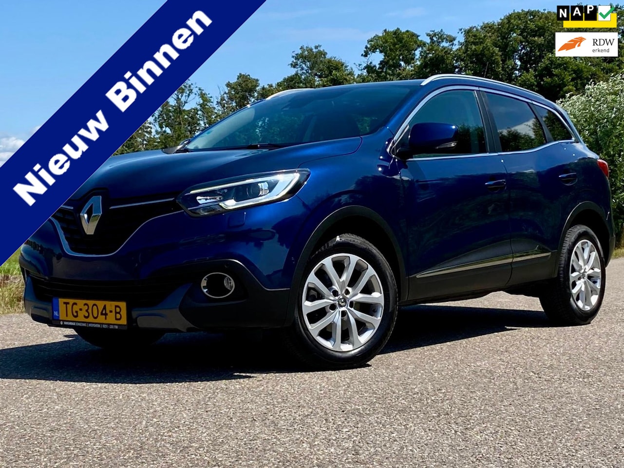 Renault Kadjar - 1.2 TCe Intens MPV PANORAMADAK Camera NAP NAVI Goed Onderhouden - AutoWereld.nl