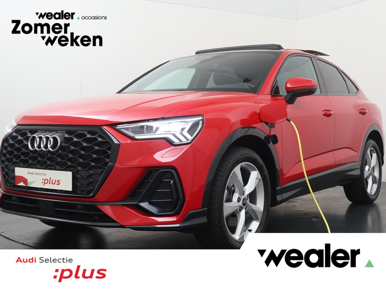 Audi Q3 Sportback - 45 TFSI e Business Edition | 245 PK | Trekhaak | Panoramadak | 360 graden camera | Matrix - AutoWereld.nl
