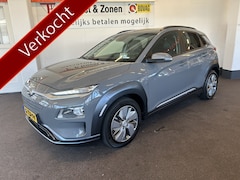 Hyundai Kona Electric - EV Premium 64 kWh Vol Elektrisch | Head up display | Lederen bekleding | Adaptieve cruise