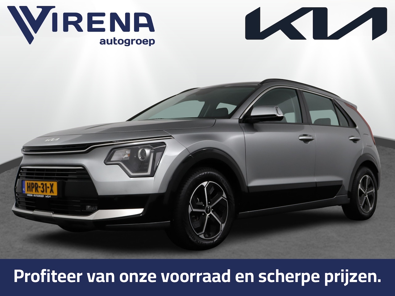 Kia Niro - 1.6 GDi Hybrid DynamicLine - Climate Control - Adaptieve Cruise Control - Lichtmetalen Vel - AutoWereld.nl