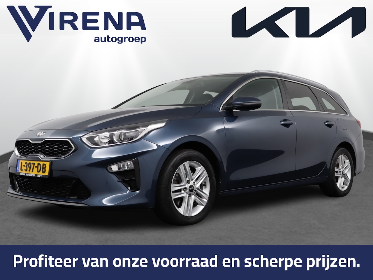 Kia Cee'd Sportswagon - Ceed 1.5 T-GDi DynamicPlusLine - Parkeerhulp - Stoel/stuurverarming - Navigatie - Lichtmet - AutoWereld.nl