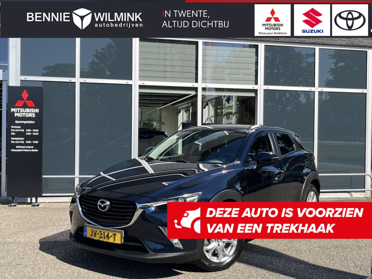 Mazda CX-3 - 2.0 SAG 120 TS+ Trekhaak | Apple CarPlay & Android Auto - AutoWereld.nl