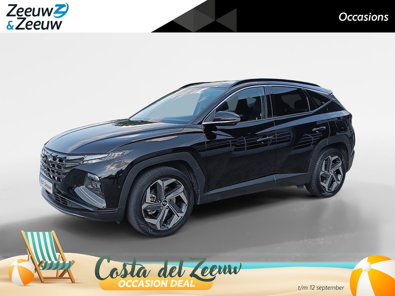 Hyundai Tucson - 1.6 T-GDI HEV Premium Sky | Trekhaak | Romdomcamera | Elektrische stoelverstelling | Stoel - AutoWereld.nl