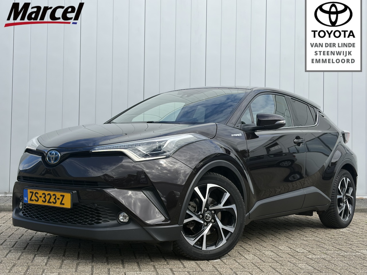 Toyota C-HR - 1.8 Hybrid Style NL Auto Dealer Onderhouden PDC BSM Stoel Stuur Verwarming JBL Trekhaak - AutoWereld.nl