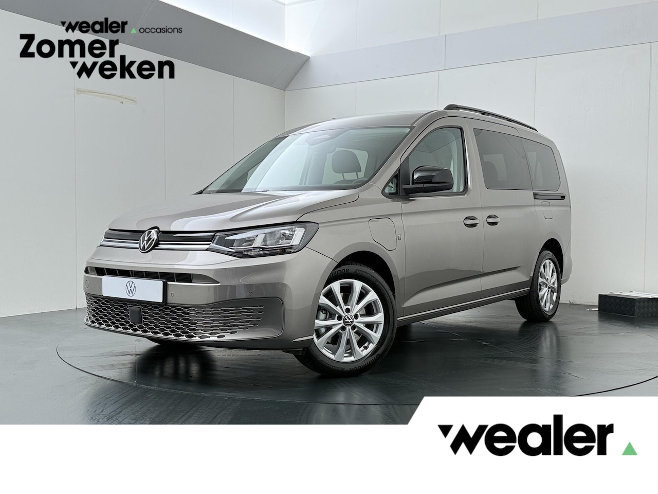 Volkswagen Caddy Maxi - 1.5 TSI Hybride Life DSG 7-Persoons | 150 PK | SoH 100% | Adaptive Cruise Control | Achter - AutoWereld.nl