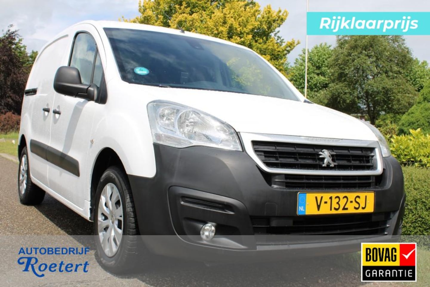 Peugeot Partner - 122 1.6HDI 99pk Premium Bestel L1 airco/cruise/navi/trekhaak - AutoWereld.nl