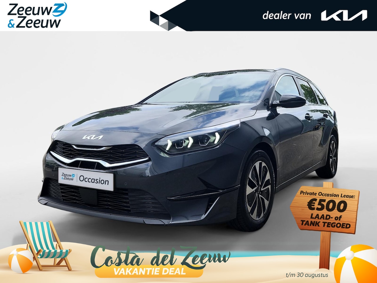 Kia Cee'd Sportswagon - Ceed 1.0 T-GDi MHEV Design Edition Stoel / Stuurverwarming | Adap Cruise | Camera | Privac - AutoWereld.nl