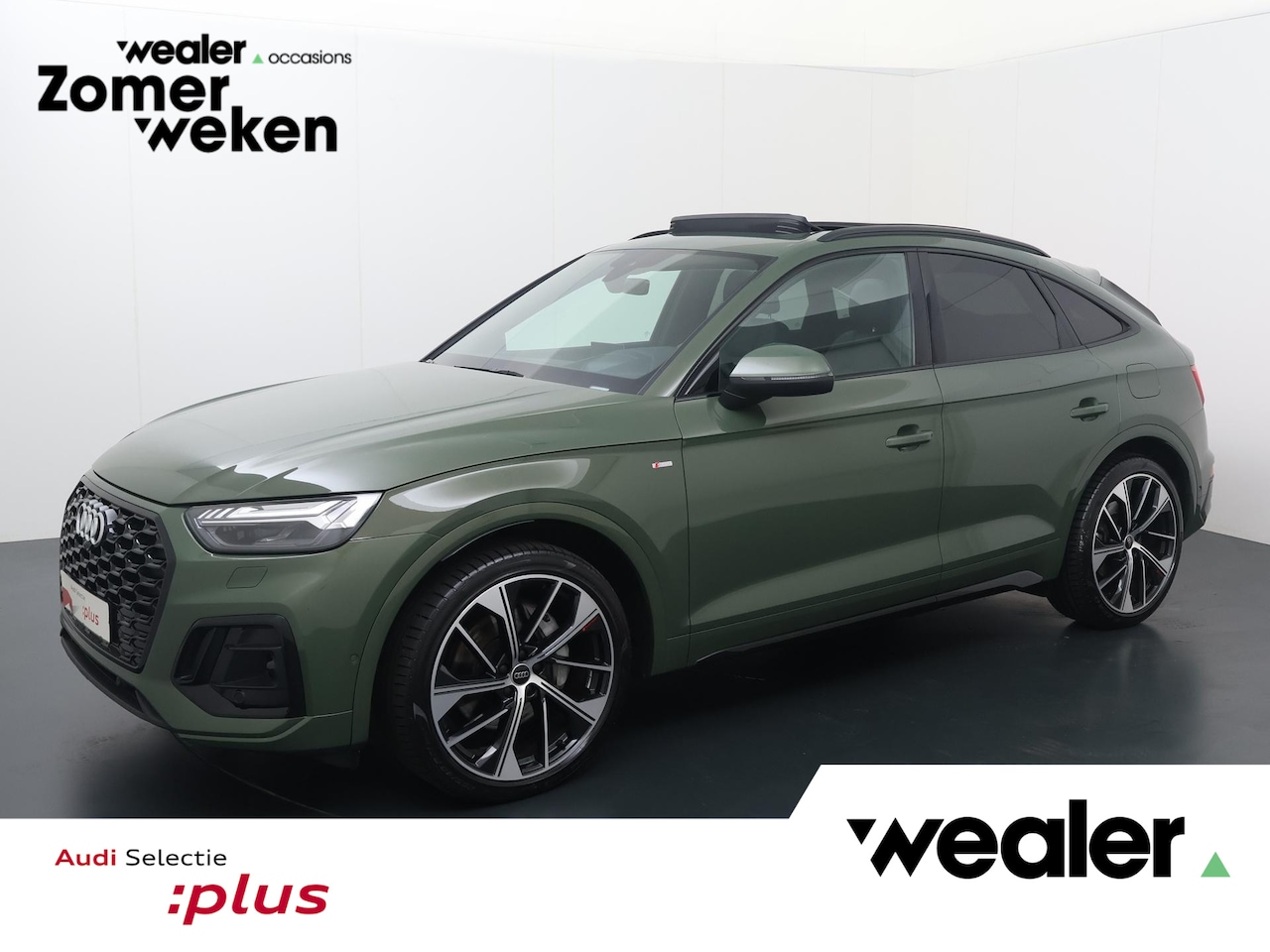 Audi Q5 Sportback - 50 TFSI e S edition | 299 PK | SoH 100% | Panoramadak | Luchtvering | Head-up display | Ar - AutoWereld.nl