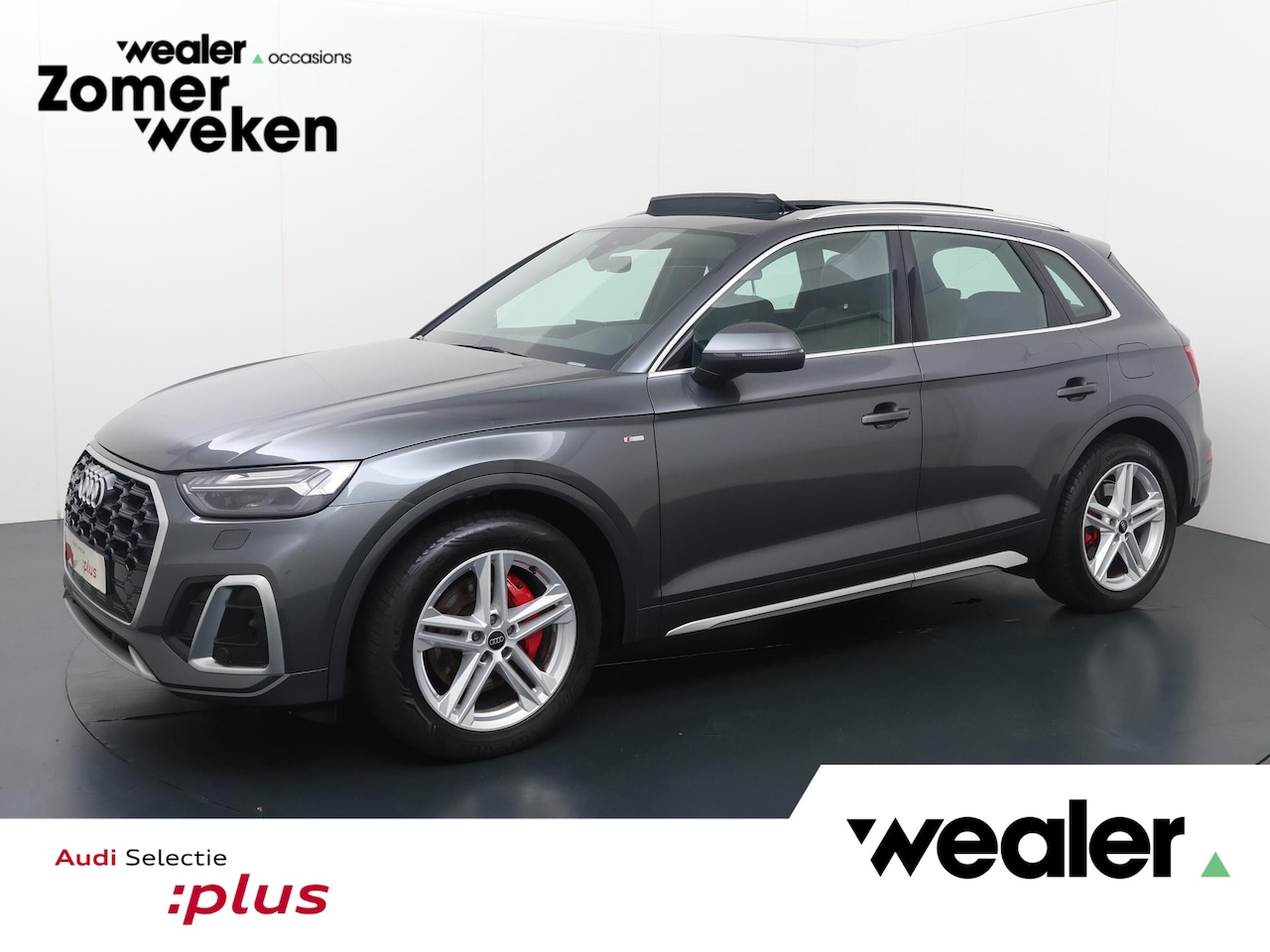Audi Q5 - 50 TFSI e S edition | 299 PK | SoH 100% | Matrix LED koplampen | Panoramadak | Luchtvering - AutoWereld.nl