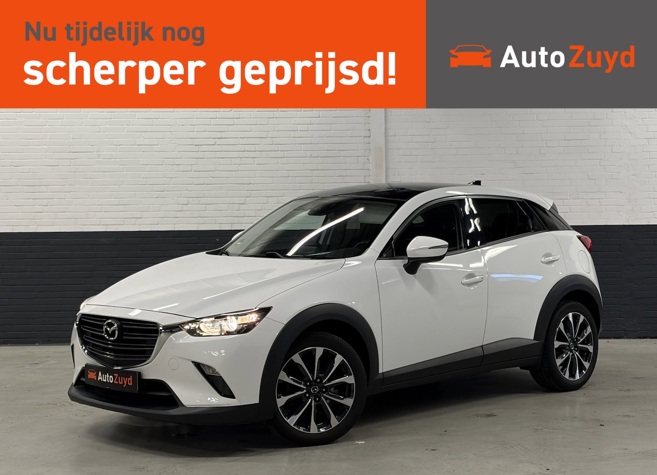 Mazda CX-3 - 2.0 SkyActiv-G 120 SkyLease Navi / Stoelverwarming / 18inch LM-Velgen - AutoWereld.nl