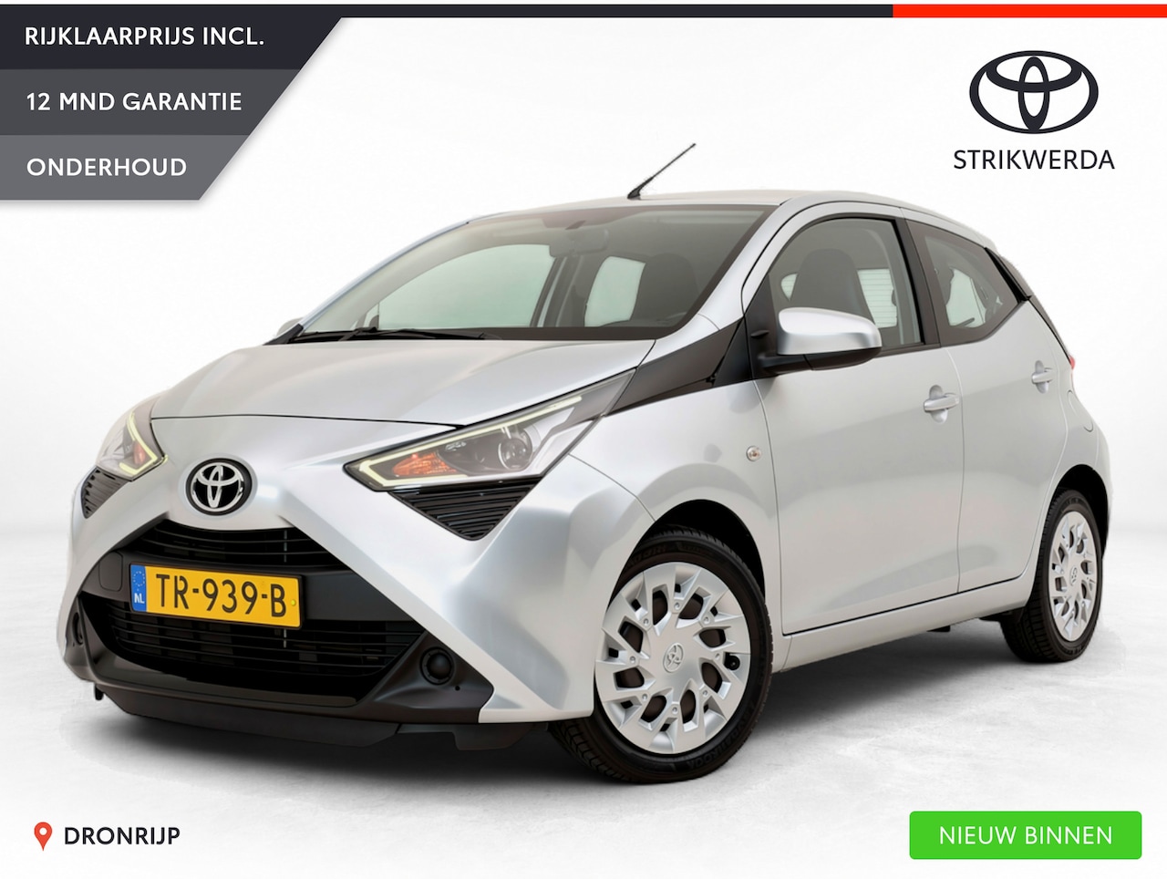 Toyota Aygo - 1.0 VVT-i x-play | Airco | Camera | Bluetooth | All-season | Elek. ramen - AutoWereld.nl