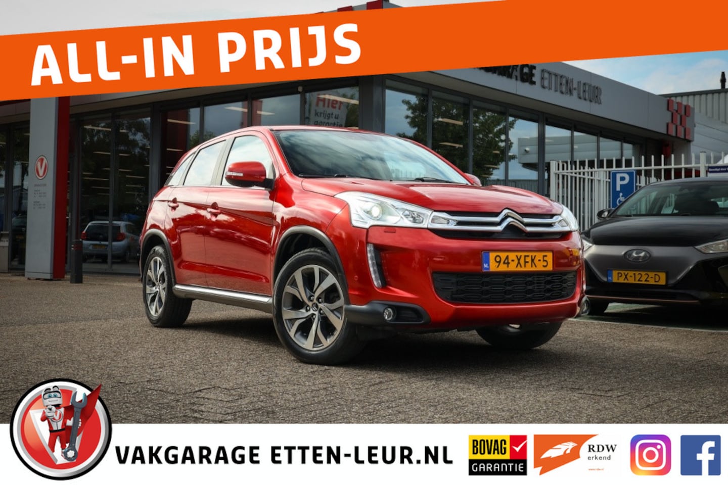 Citroën C4 Aircross - 1.6 Exclusive/trekhaak/camera - AutoWereld.nl
