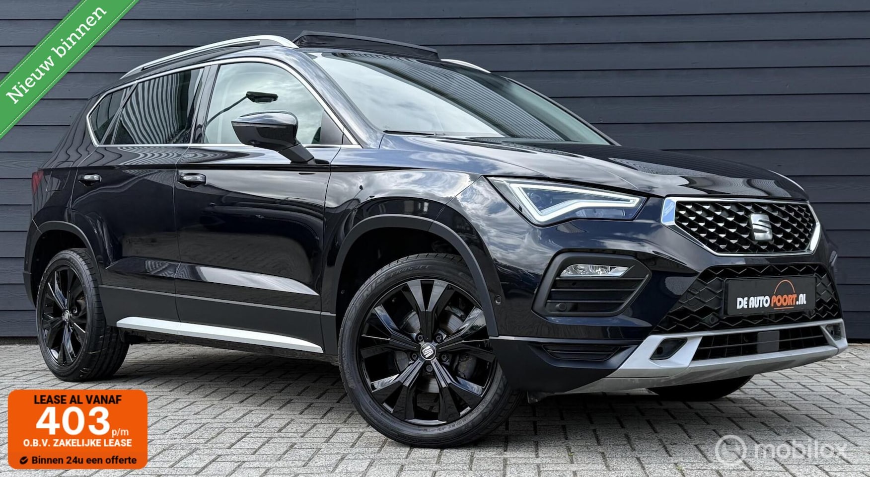 SEAT Ateca - 1.5 TSI Xperience BNS Pano.dak/Trekhaak/Viritual/Black-pack - AutoWereld.nl