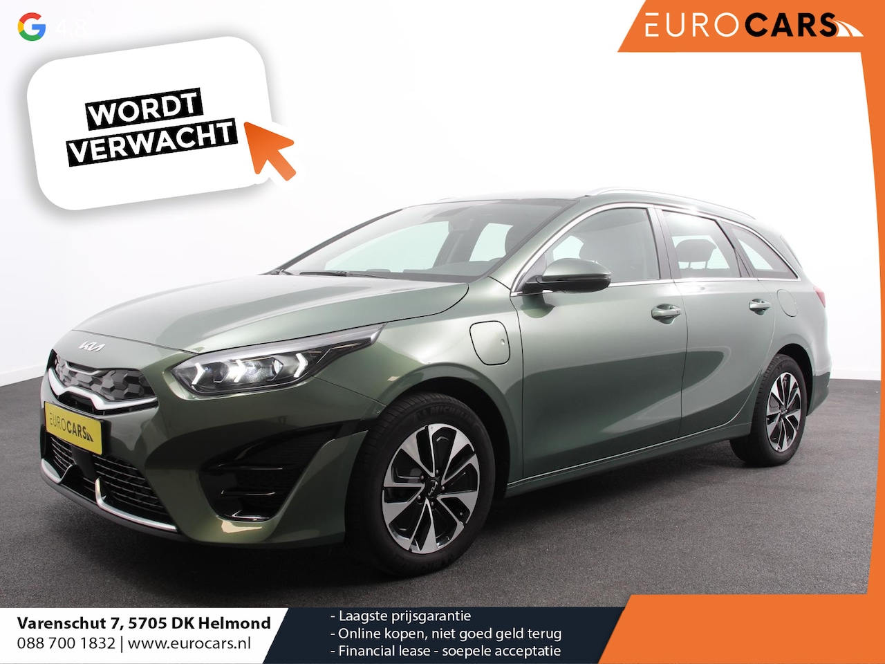 Kia Cee'd Sportswagon - Ceed 1.6 GDI PHEV DynamicLine Automaat Climate control Keyless Cruise control LED Parkeers - AutoWereld.nl