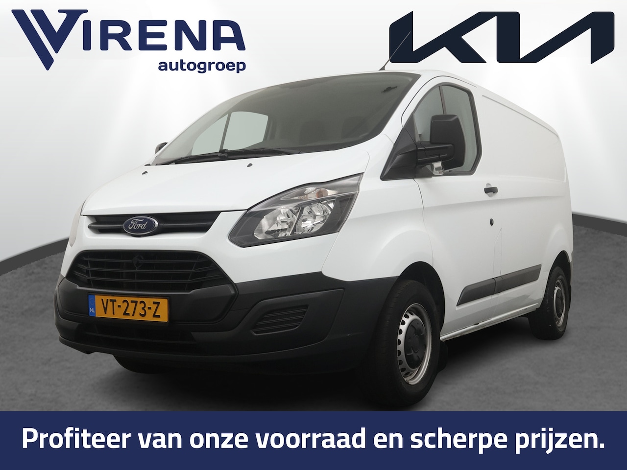 Ford Transit Custom - 270 2.2 TDCI L1H1 Economy Edition - Airco - Trekhaak - Bluetooth - AutoWereld.nl