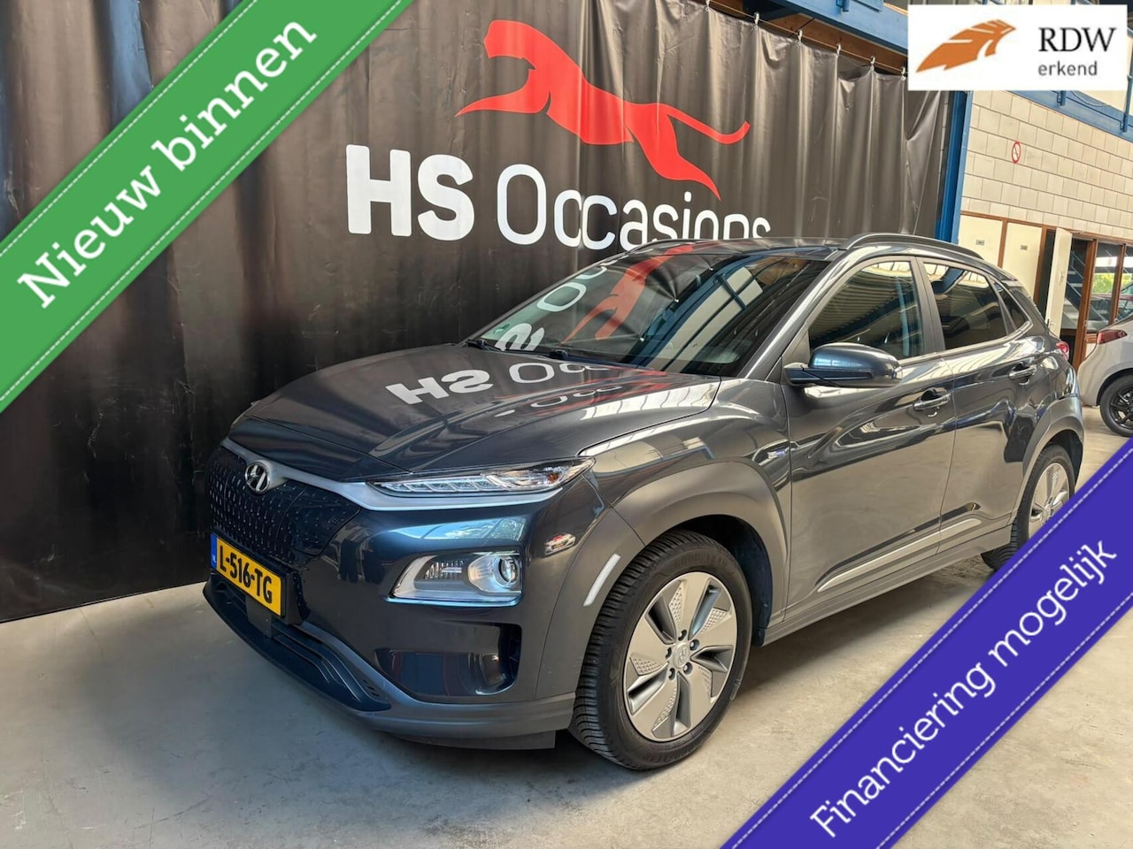 Hyundai Kona Electric - EV Comfort 64 kWh Navi CarPlay stoelverwarming - AutoWereld.nl
