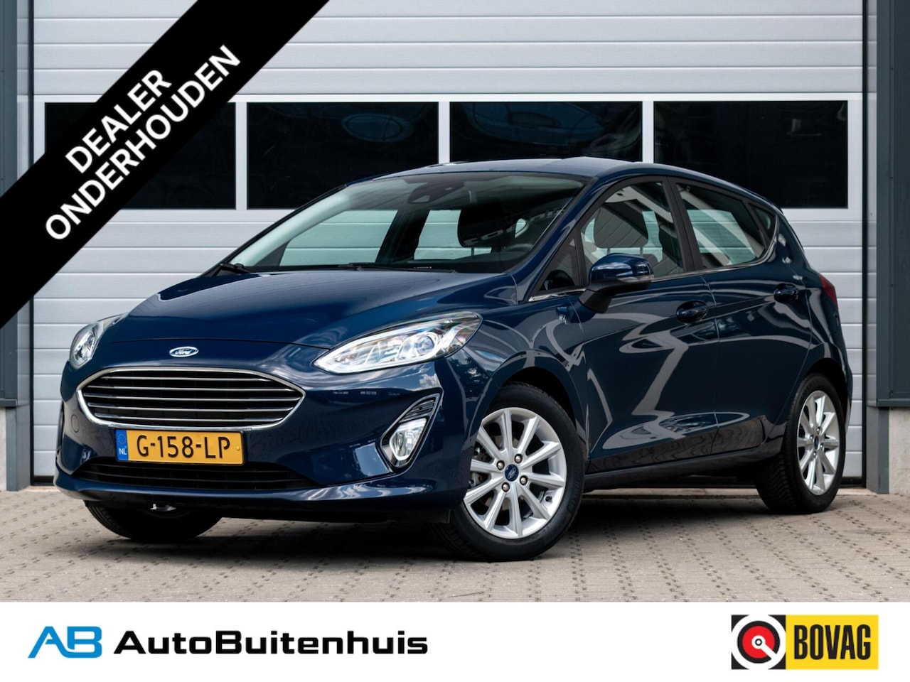 Ford Fiesta - 1.0 EcoBoost Titanium|1e EIGENAAR|CLIMATE|KEYLESS|CARPLAY|CRUISE|NAVI - AutoWereld.nl