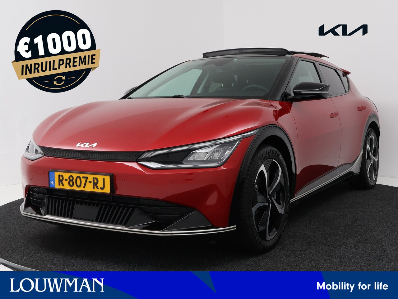 Kia EV6 - Plus Advanced 77.4 kWh | Panoramadak | Warmtepomp | Volleder | Stoelventilatie | €1000-inr - AutoWereld.nl