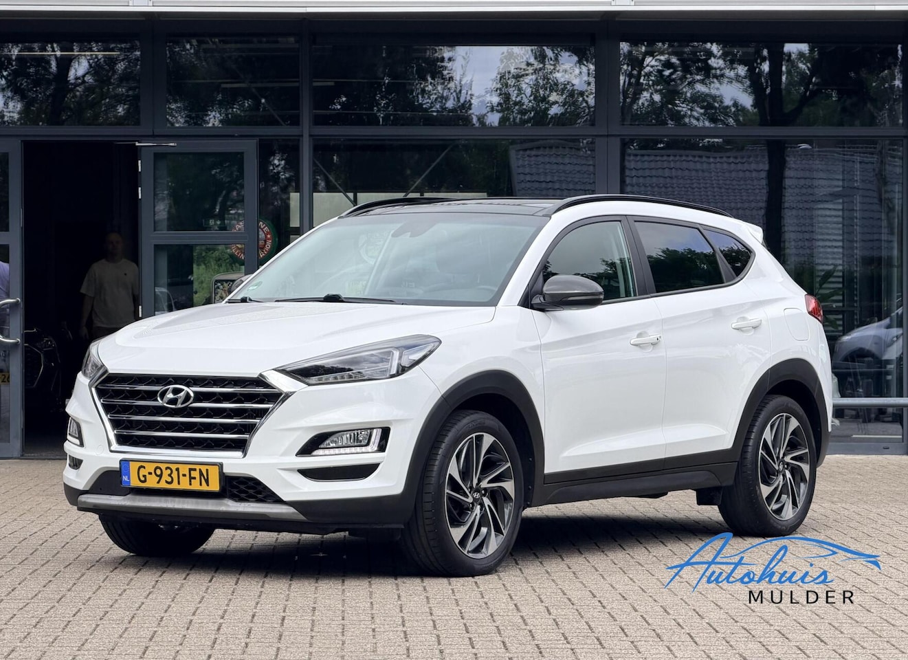 Hyundai Tucson - 1.6 T-GDi Premium 4WD | Pano | Stoel-Stuurverwarming | Keyless | Goed onderhouden - AutoWereld.nl