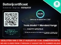 Tesla Model 3 - Long-Range AWD 351pk 75 kWh FACELIFT 86, 4% Soh [ WIT LEDER+WARMTEPOMP+AUTOPILOT ]