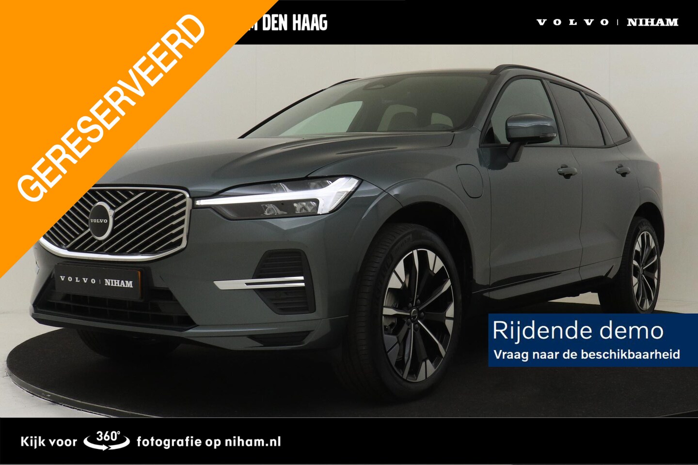 Volvo XC60 - II T6 PLUG-IN HYBRID AWD ESSENTIAL -ADAP.CRUISE|CLIMATE|PRIVACY.GLAS|CARDAMOM|20"|SoH:100% - AutoWereld.nl
